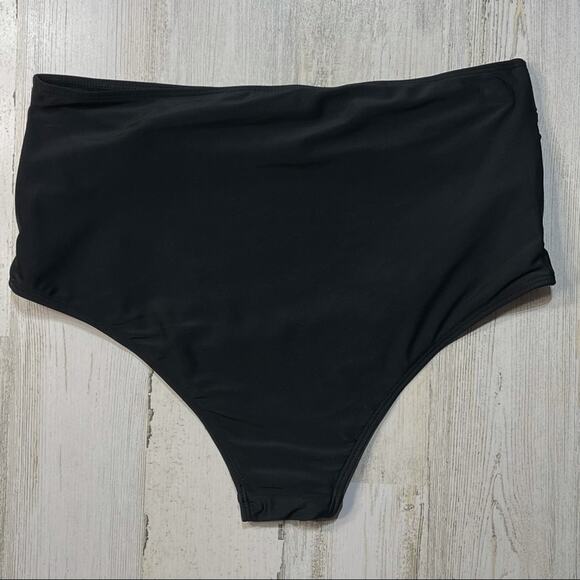 Floral Flounce Tankini High-Waisted Ruched Bottoms - Picture 6 of 7